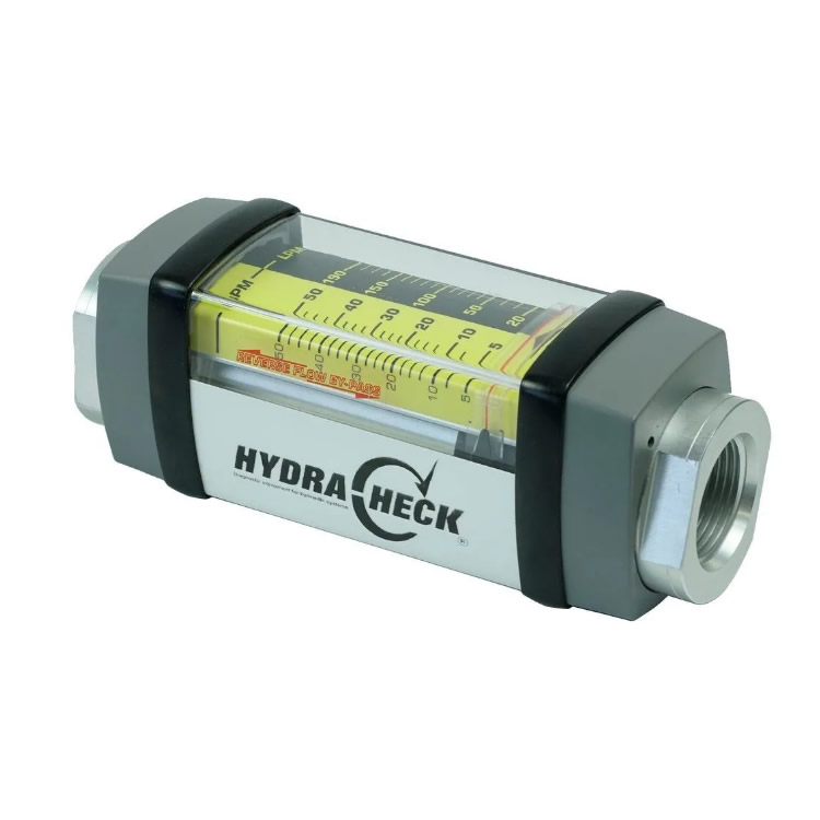 Hydracheck Inline Flow Meter With Reverse Flow HC-600A-005RF