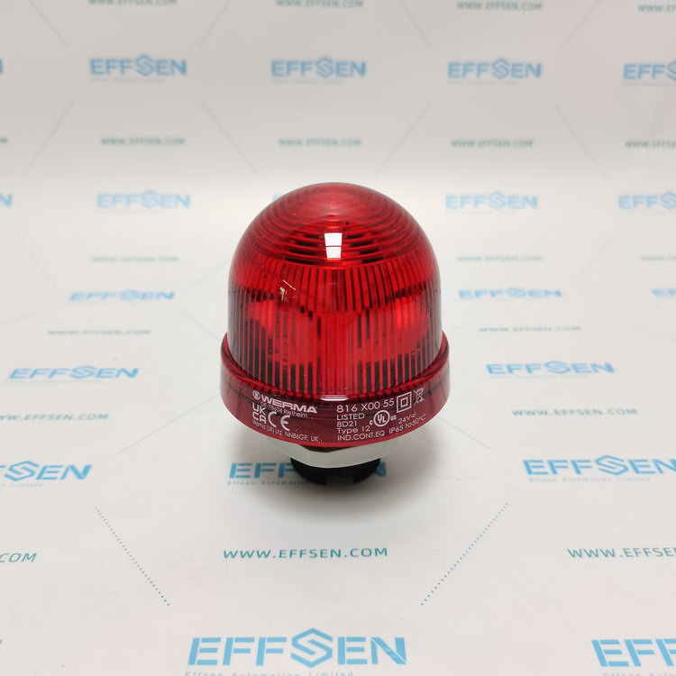 WERMA 816.100.55 Red LED Blinking Beacon