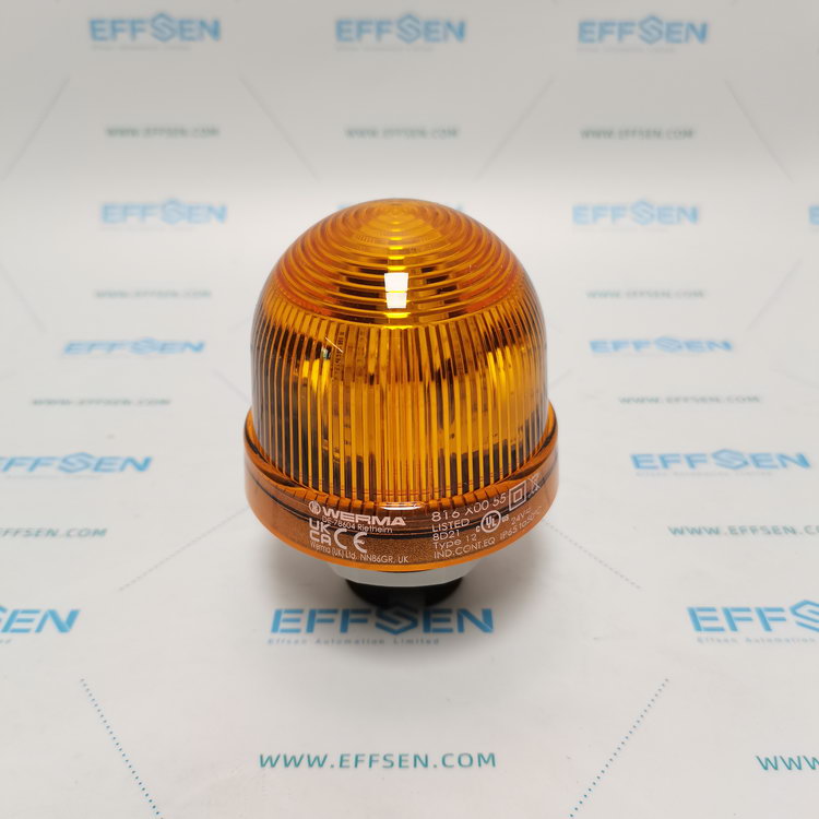 WERMA 816.300.55 Orange LED Blinking Beacon