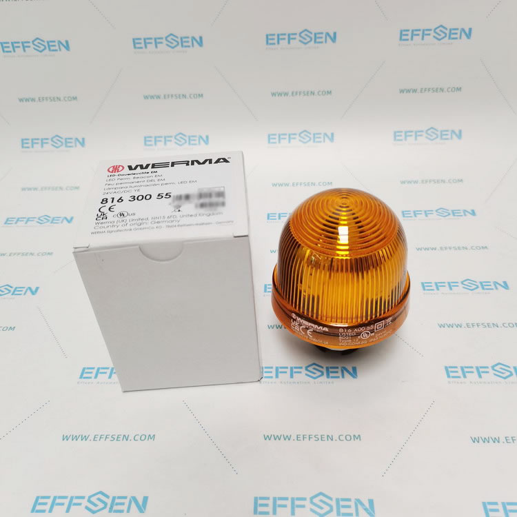 WERMA 816.300.55 Orange LED Blinking Beacon