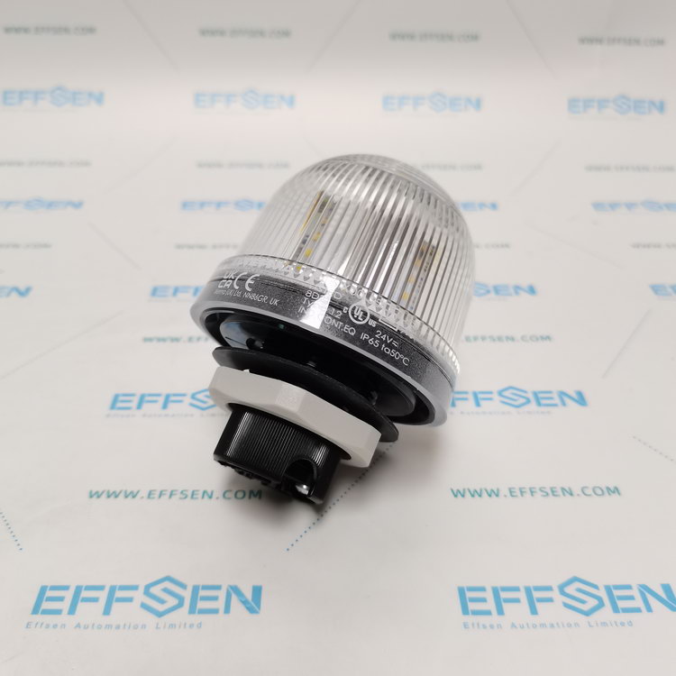 WERMA 816.400.55 White LED Blinking Beacon