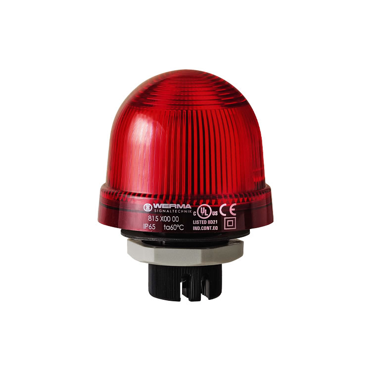 WERMA 816.100.55 Red LED Blinking Beacon