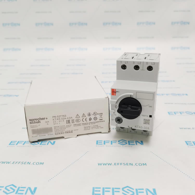 Sprecher+Schuh KTA5-32S-4.0A Series KT5 Manual Motor Controllers