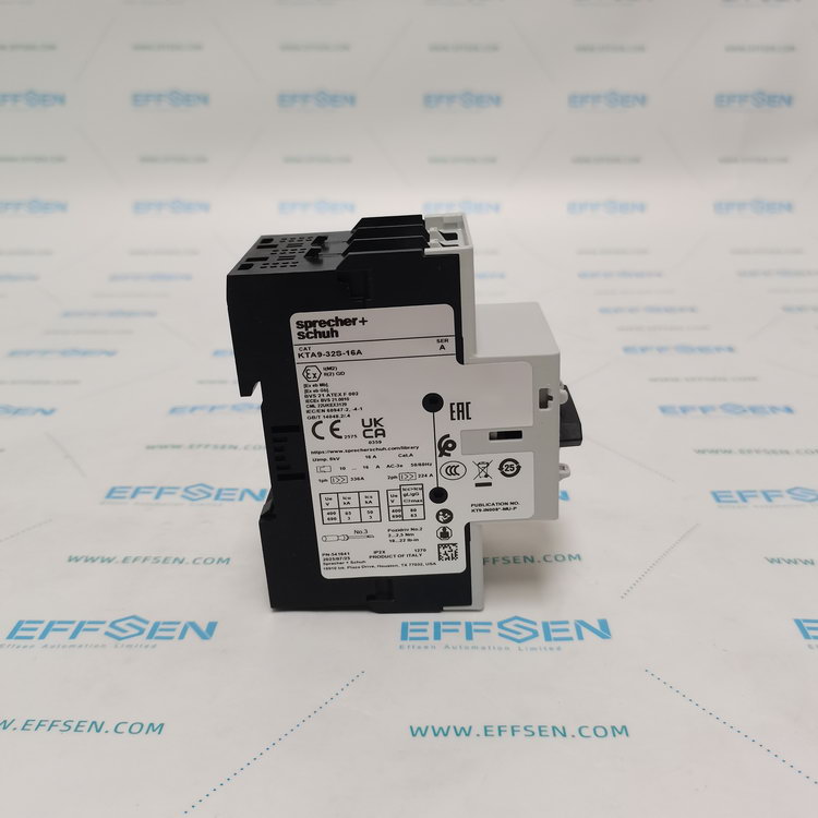 Sprecher+Schuh KTA9-32S-16A Motor Circuit Controllers