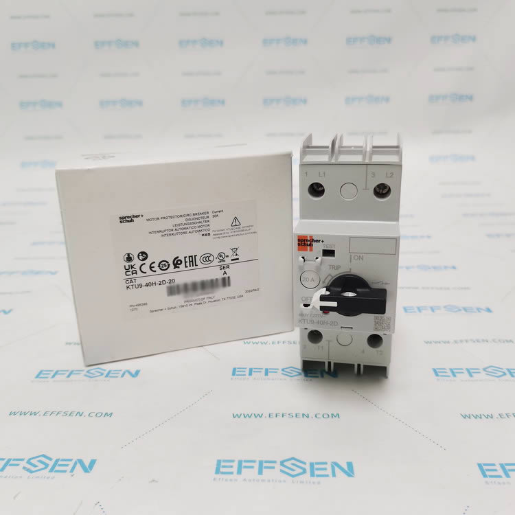 Sprecher+Schuh KTU9-40H-2D-20 Series KTU9 Molded Case Circuit Breakers