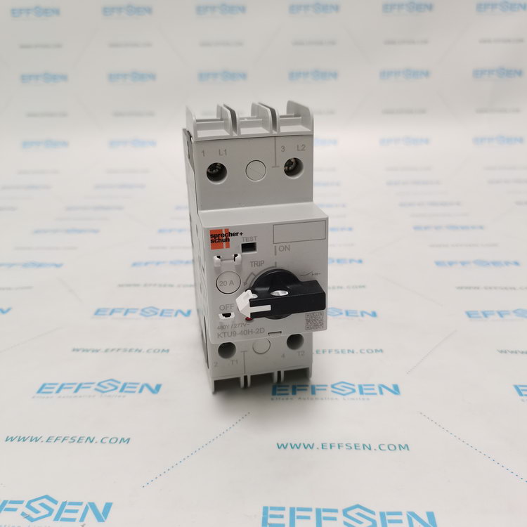 Sprecher+Schuh KTU9-40H-2D-20 Series KTU9 Molded Case Circuit Breakers