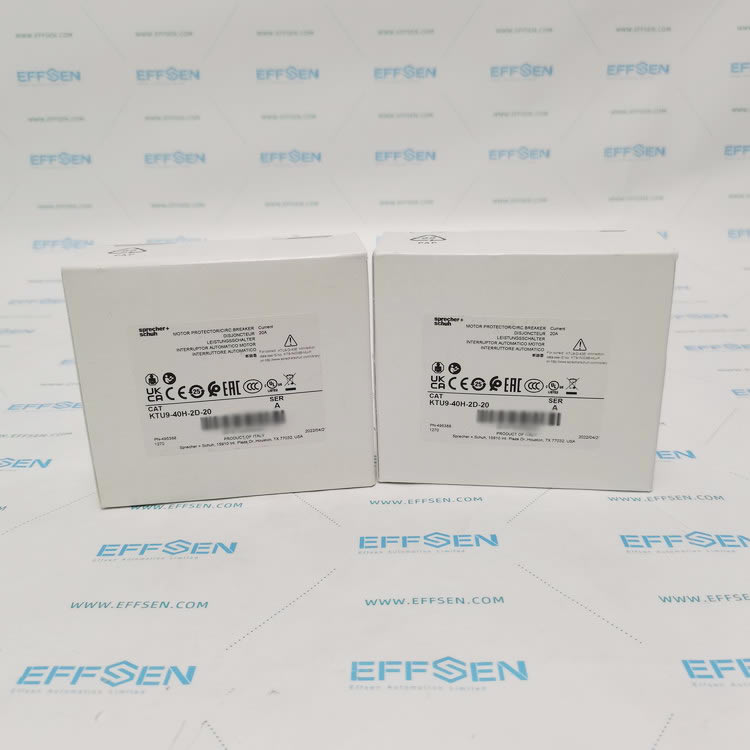 Sprecher+Schuh KTU9-40H-2D-20 Series KTU9 Molded Case Circuit Breakers