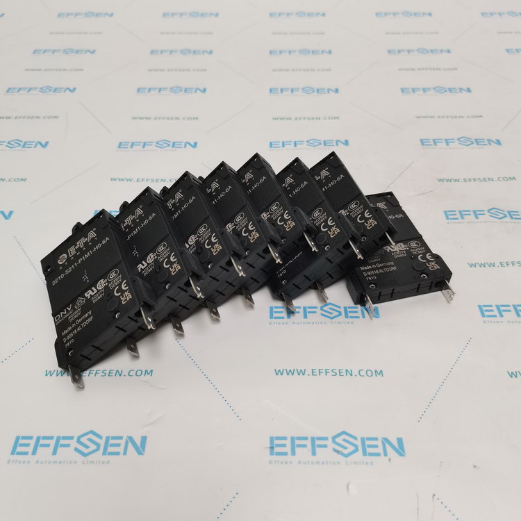 E-T-A 2210-S211-P1M1-H0-6A Thermal-Magnetic Overcurrent Circuit Breakers