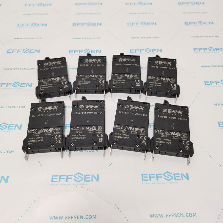 E-T-A 2210-S211-P1M1-H0-16A Thermal-Magnetic Overcurrent Circuit Breakers
