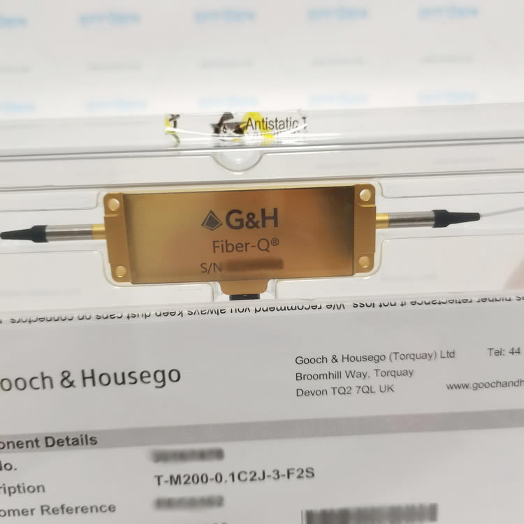 Gooch & Housego T-M200-0.1C2J-3-F2S AOM fibre coupled