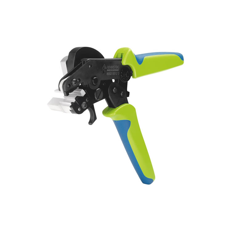 Rennsteig 8002 0012 3 Tool for cutting and separating fiber optic duplex cables