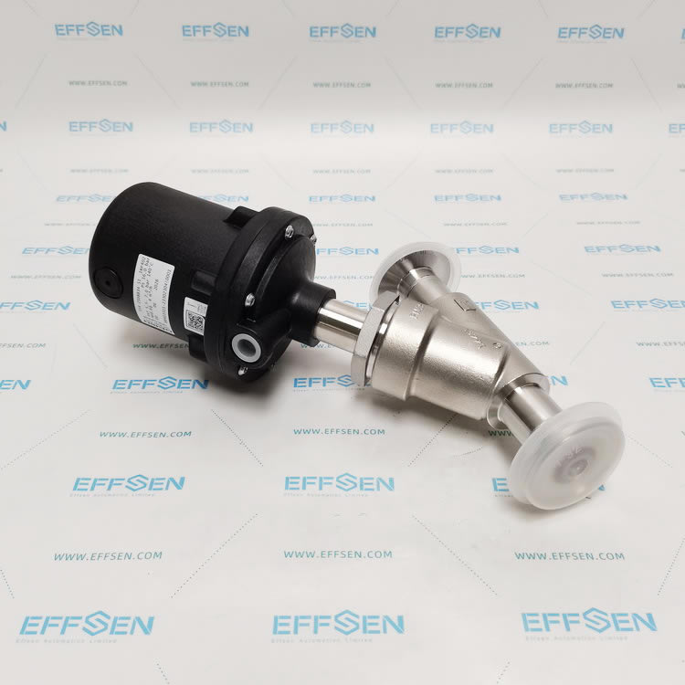 Gemu 554 25D8834 51 1RF402 Pneumatically operated angle seat globe valve