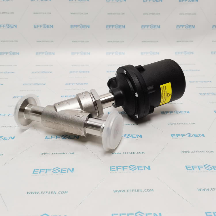 Gemu 554 25D8834 51 1RF402 Pneumatically operated angle seat globe valve