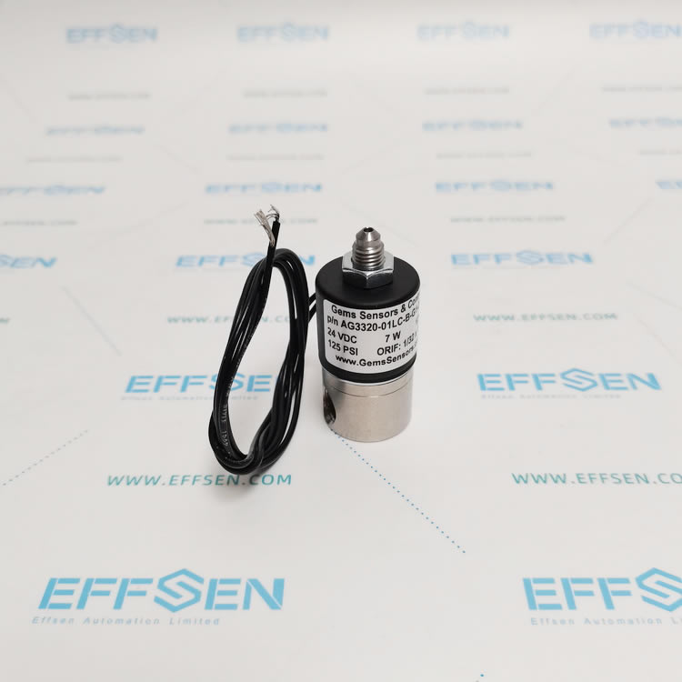 Gems AG3320-01LC-B-G1-204 Miniature Solenoid Valve