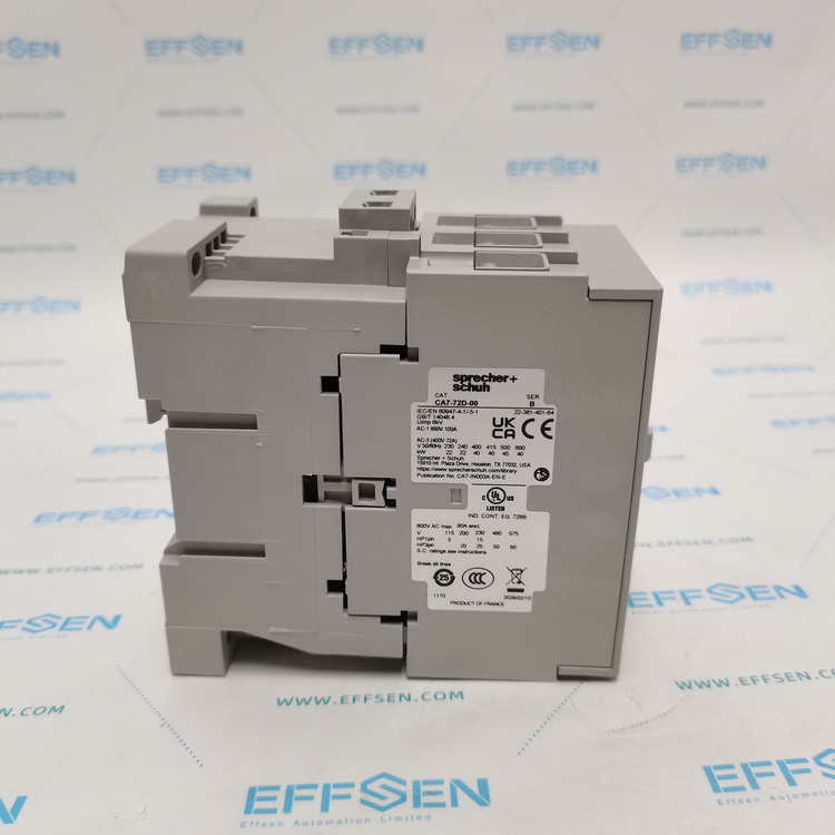 Sprecher+Schuh CA7-72D-00 Contactor