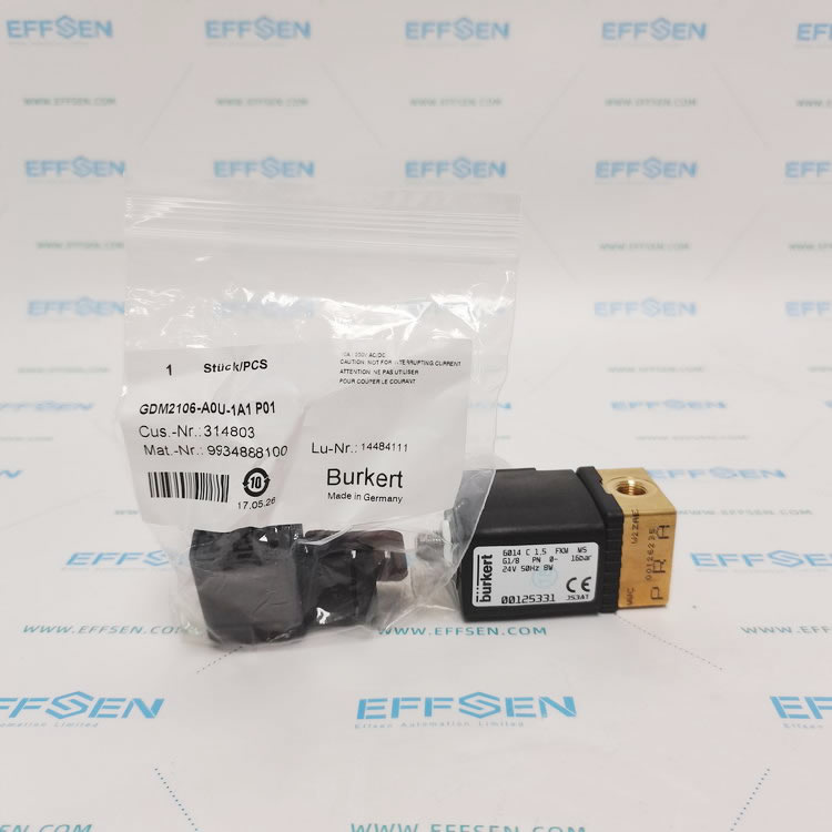 Burkert 00125331 Normally closed solenoid valve