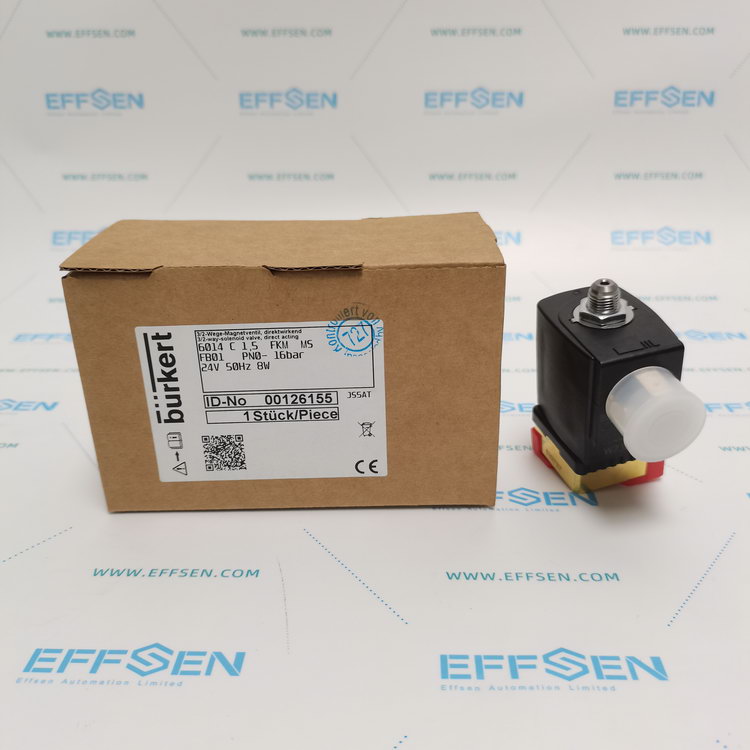 Burkert 00126155 Normally closed solenoid valve