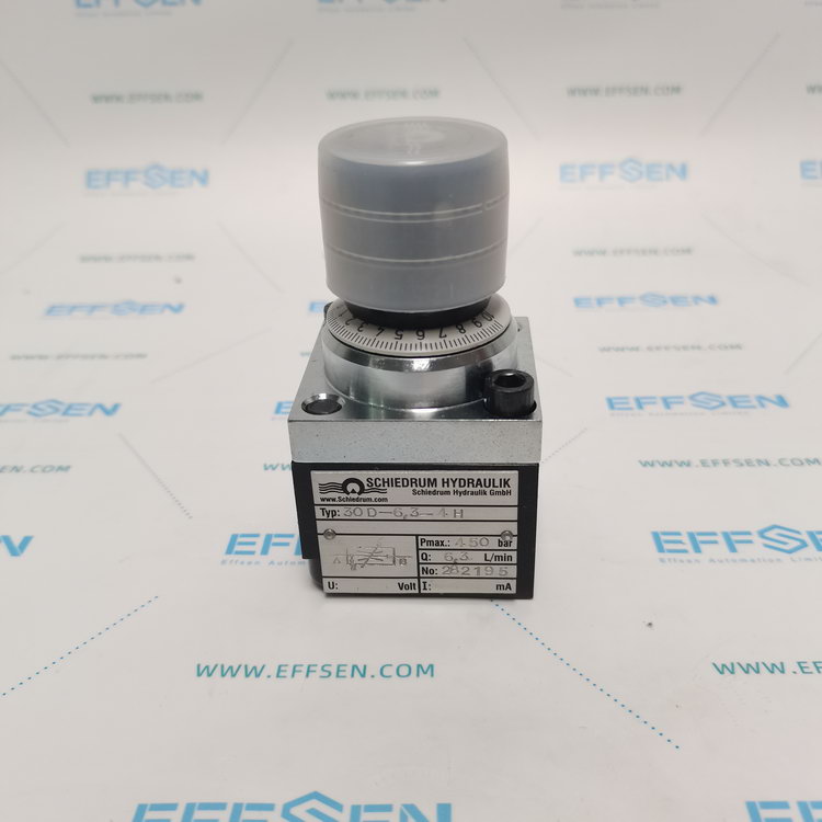 Schiedrum Hydraulik 30D-6,3-4H 3-way flow control valve