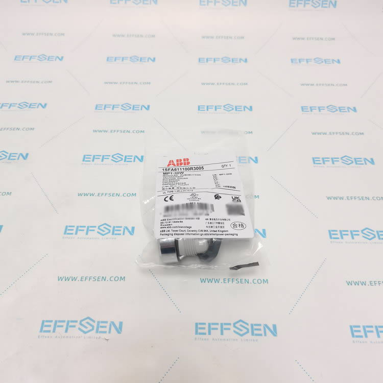 ABB modular momentary flush pushbutton head MP1-30W