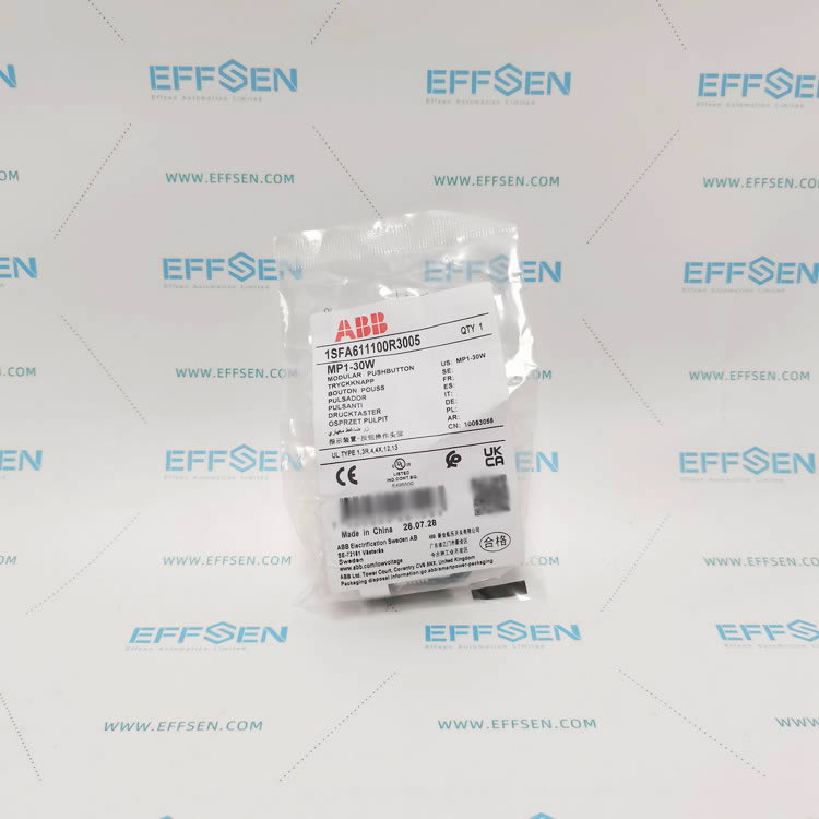 ABB modular momentary flush pushbutton head MP1-30W