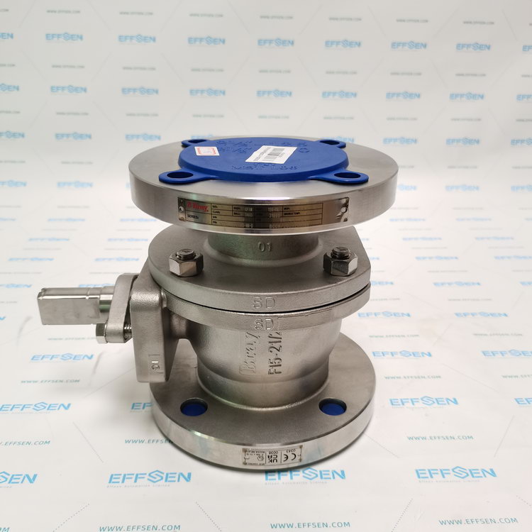 Bray F15,2-1/2,150 two-piece flanged full port ball valve