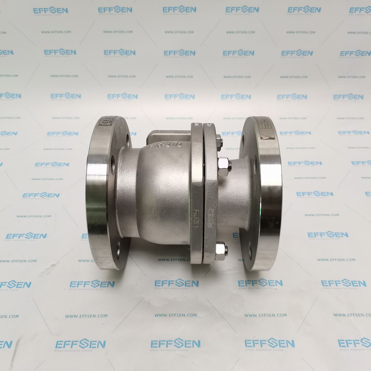 Bray F15,2-1/2,150 two-piece flanged full port ball valve