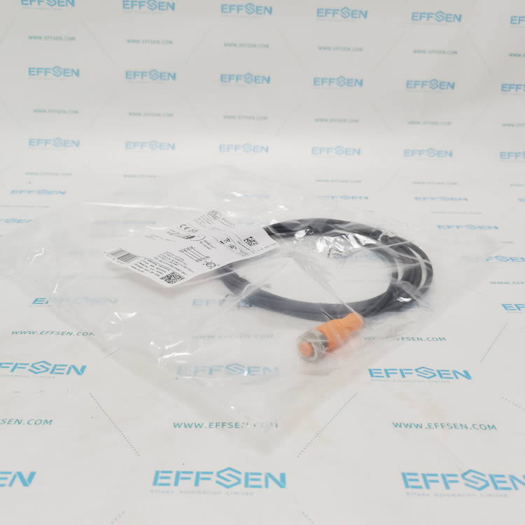 IFM EVC001 2-meter, 4-pole industrial M12 sensor connecting cable
