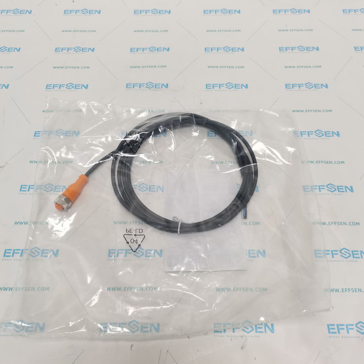 IFM EVC001 2-meter, 4-pole industrial M12 sensor connecting cable