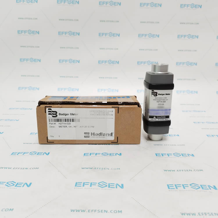 Hedland H271-020 Variable-area Flow Meter 1/4