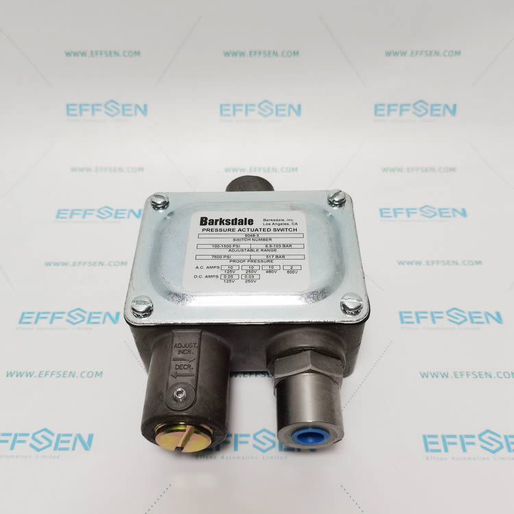 Barksdale 9048-3 Pressure actuated switch
