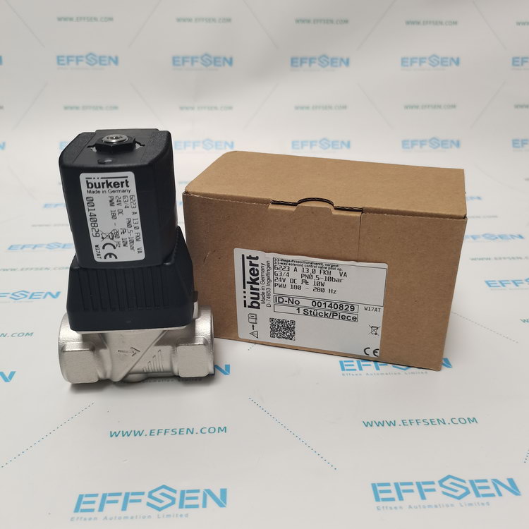 Burkert 00140829 Solenoid valve 2/2-way normally closed stainless steel