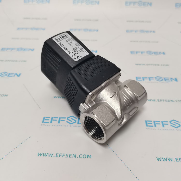 Burkert 00140829 Solenoid valve 2/2-way normally closed stainless steel