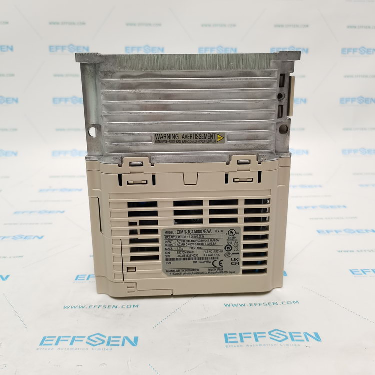 Yaskawa CIMR-JC4A0007BAA Compact 3-phase 400V VFD