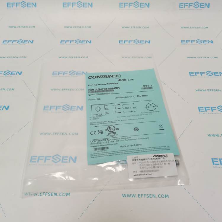 CONTRINEX DW-AS-613-M8-001 Inductive Proximity Sensor