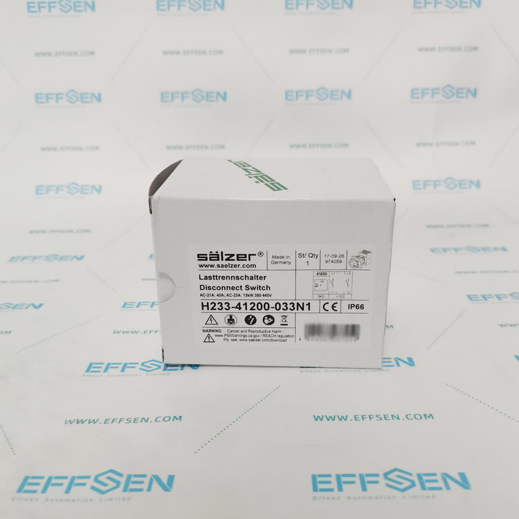 Salzer H233-41200-033N1 Rotary cam disconnect switch