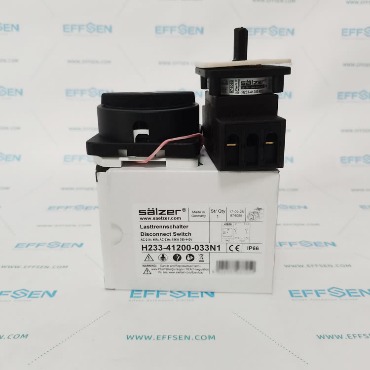 Salzer H233-41200-033N1 Rotary cam disconnect switch