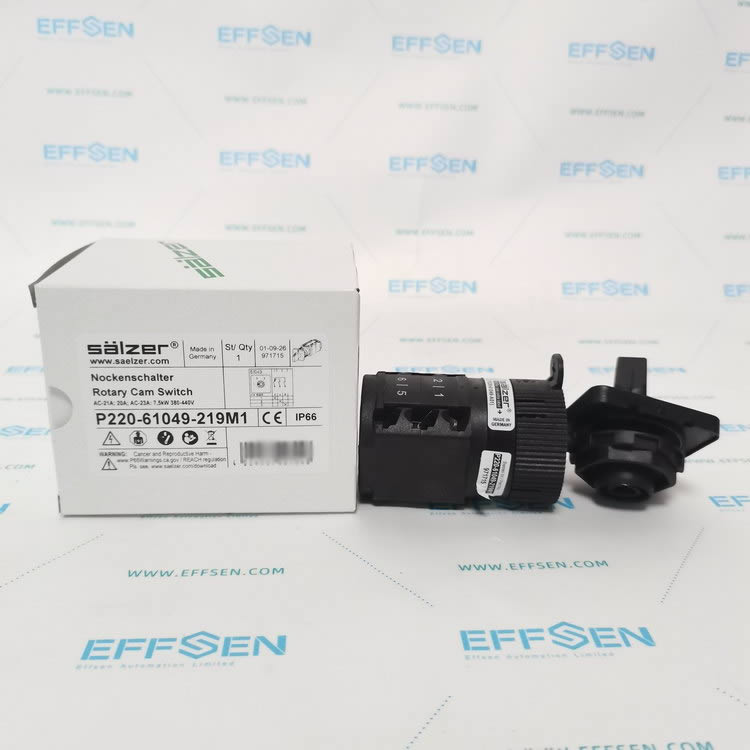 Salzer P220-61049-219M1 Rotary cam switch
